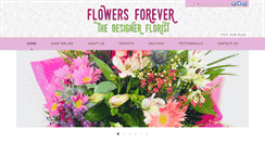 Desktop Screenshot of flowersforever.ie