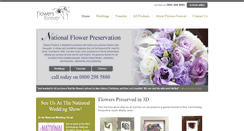 Desktop Screenshot of flowersforever.co.uk
